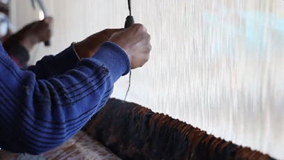 Every hand-knotted rug is a painting. Except the canvas is wool and the brush is a human hand.