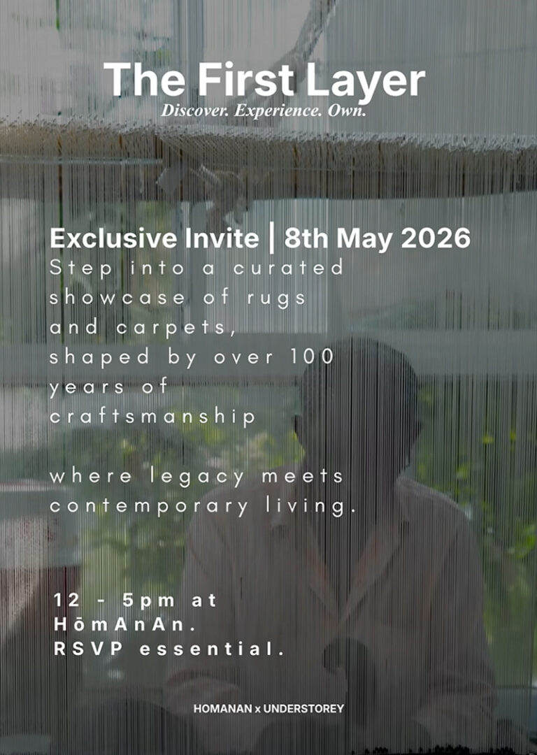 For the first time, Understorey rugs will be shown in a retail space