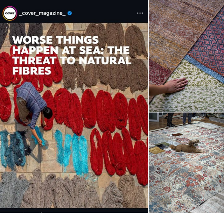 Antique rugs are hundreds of years old. Every single one of them is natural fibre